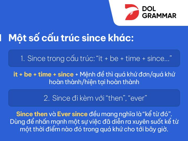 Since là thì gì? Những cách dùng since mà bạn phải biết