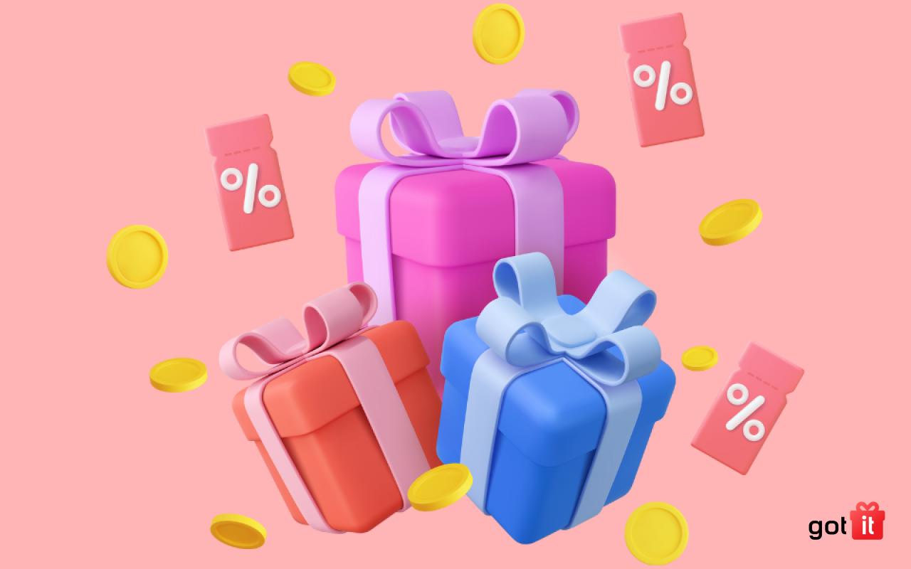 Thẻ quà tặng, Phiếu quà tặng, Mã quà tặng là gì? Cách dùng ra sao?