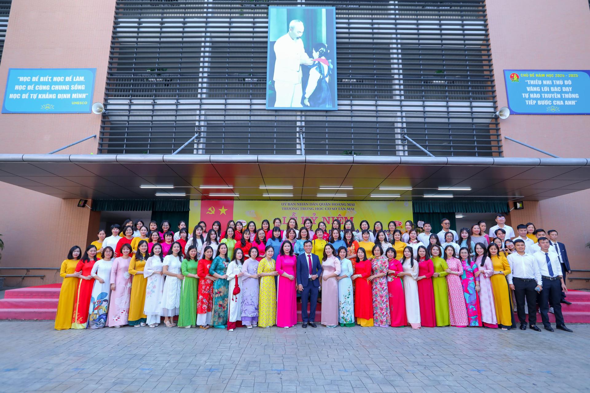 Sáu thập kỷ lưu giữ những giấc mơ học trò của Trường THCS Tân Mai