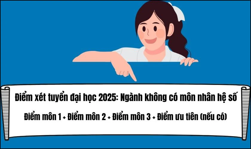 Cách tính điểm thi đại học 2025 chuẩn và ví dụ cụ thể nhất