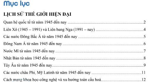 Ebook Sổ Tay Kiến Thức Lịch Sử 12 PDF – Tuyensinh247