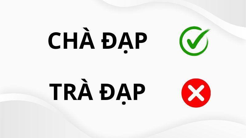 Trà Đạp Hay Chà Đạp