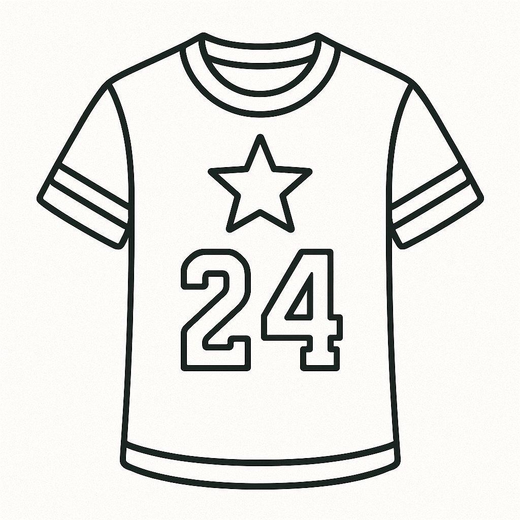 Bộ sưu tập Tô màu cái áo cho bé 2025 đơn giản, kích thích sáng tạo