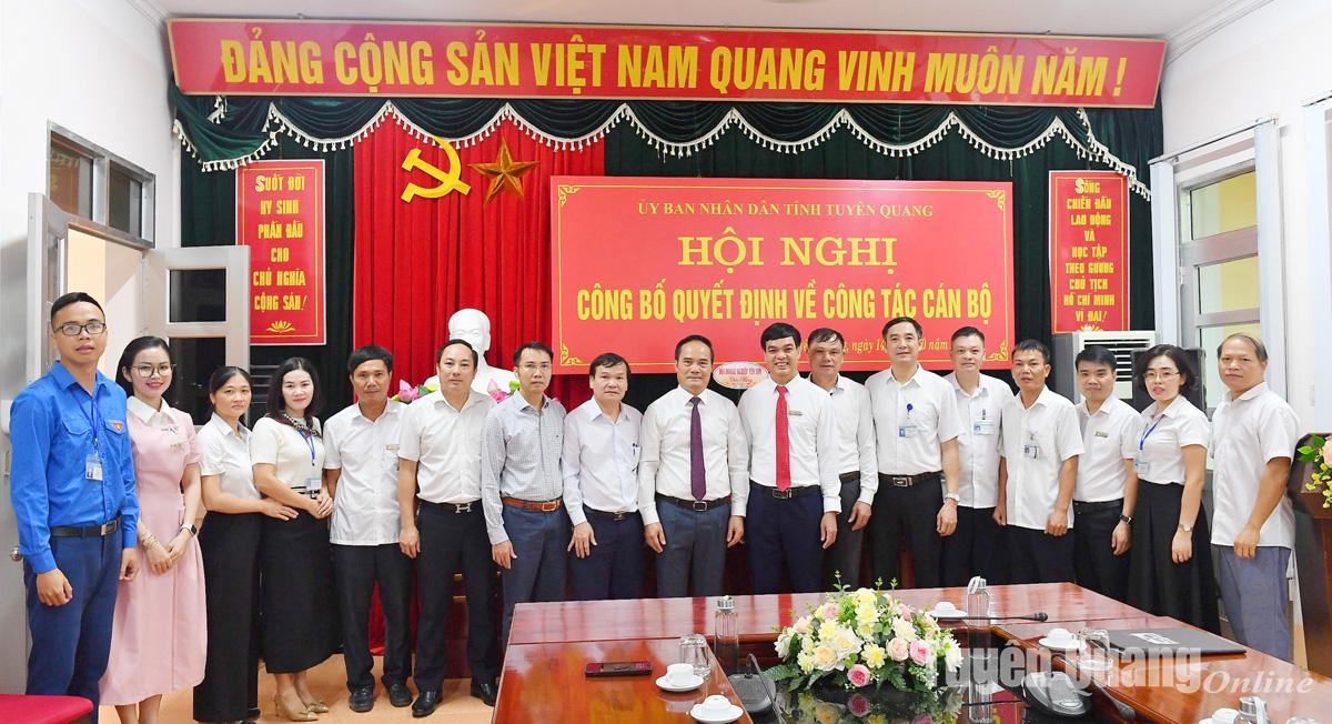 Đồng chí Đỗ Xuân Trường làm Hiệu trưởng Trường Cao đẳng nghề Kỹ thuật - Công nghệ Tuyên Quang