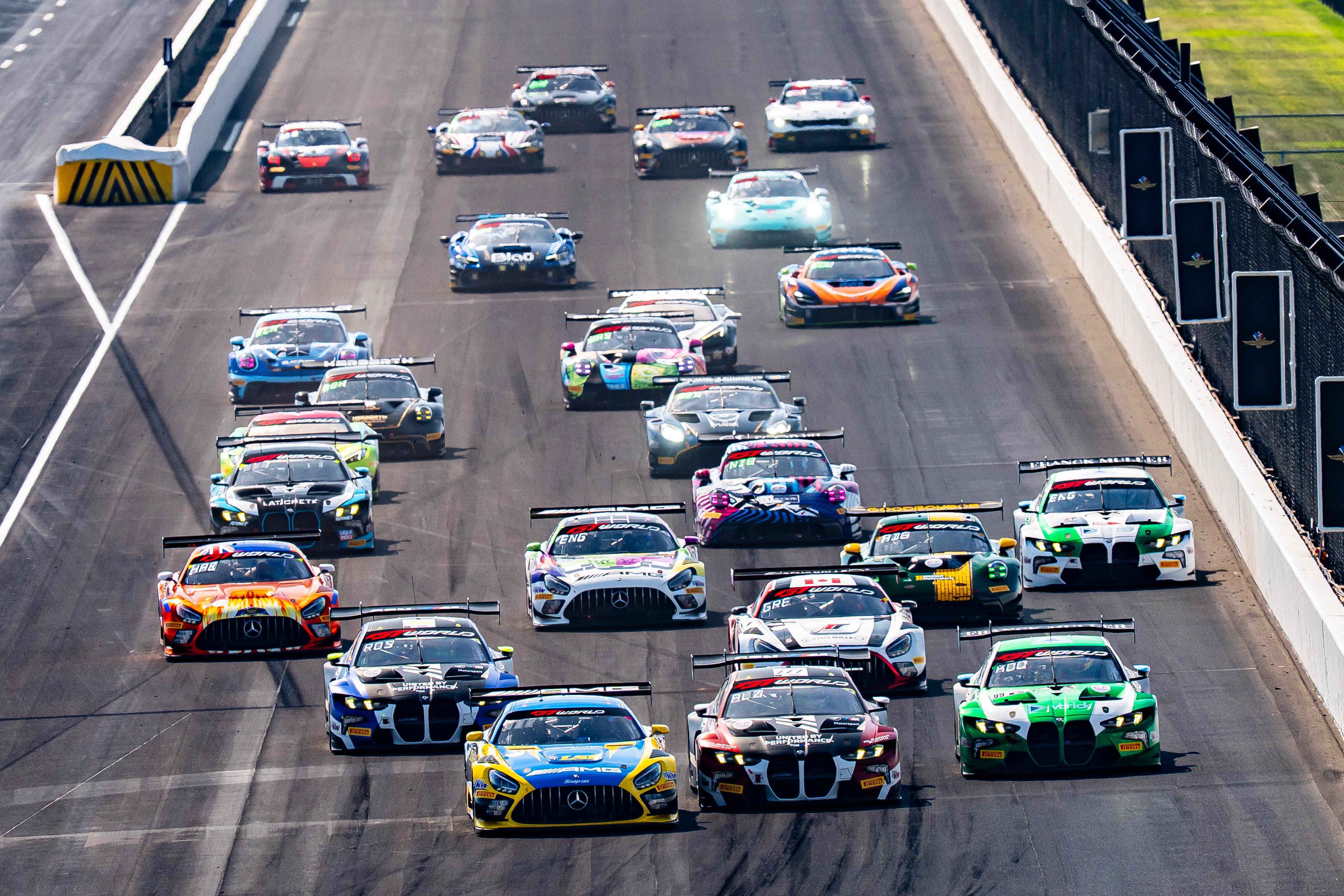 Van der Linde claims historic title treble in stormy Indianapolis 8 Hour