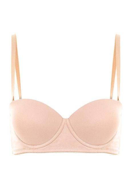 [NUDE TONE] Bra Set áo ngực nữ iBasic áo ngực có gọng mút dày và quần không đường may lưng cao - BRAW163+V119