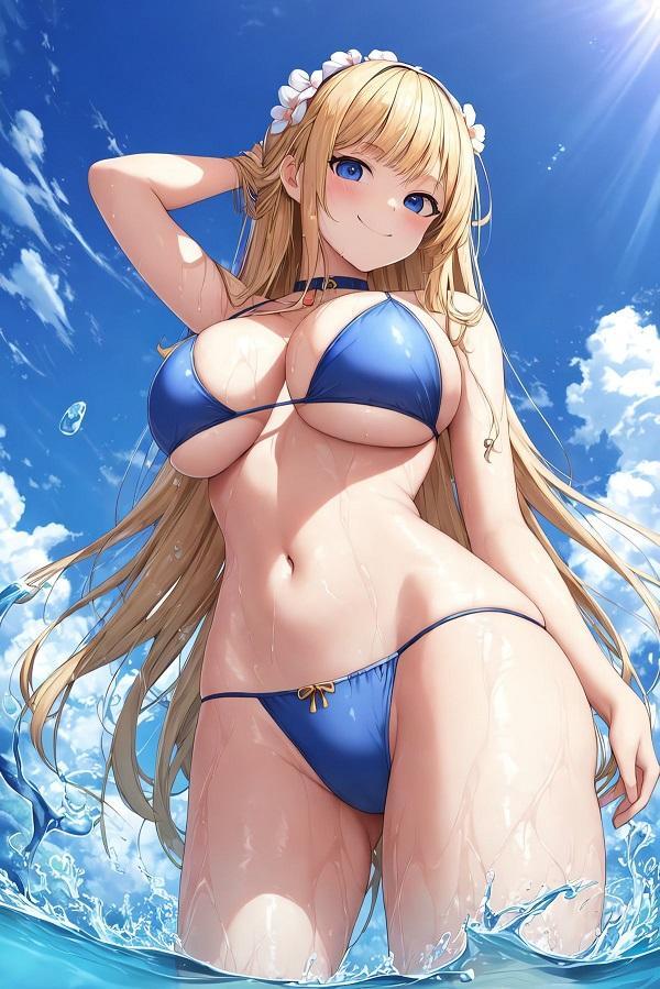 Tuyển tập 167+ Hình gái anime mặc đồ bơi cực quyến rũ