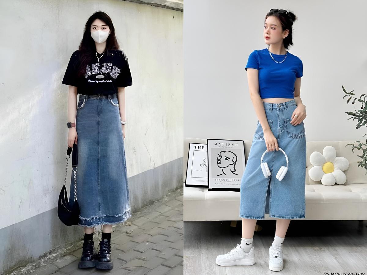 Chân váy đuôi cá mặc với áo gì để tôn dáng, hợp mốt?