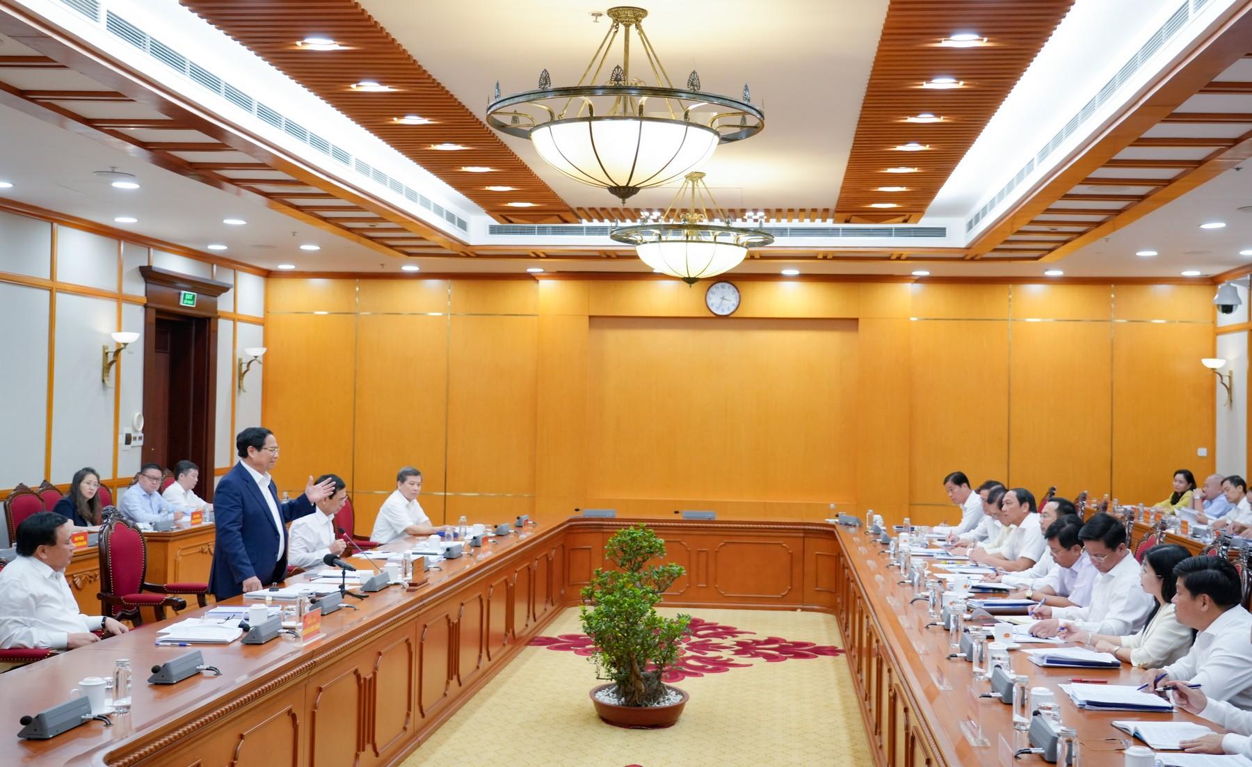 Bộ Chính trị làm việc với Ban Thường vụ Tỉnh ủy An Giang về công tác chuẩn bị Đại hội Đảng bộ | Cổng thông tin điện tử tỉnh An Giang