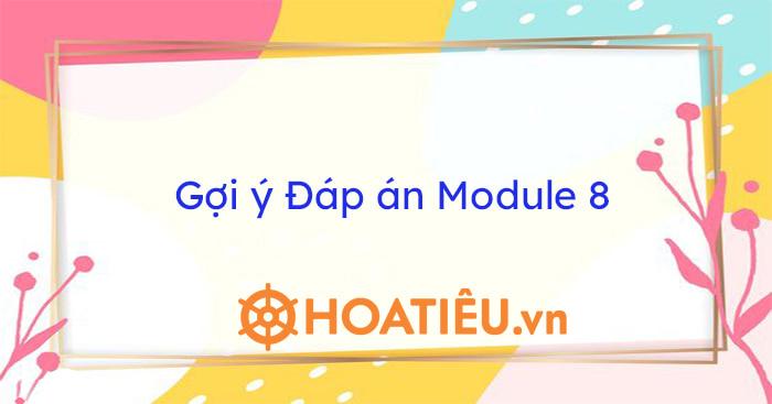 Gợi ý Đáp án Module 8 năm 2026 đầy đủ nhất