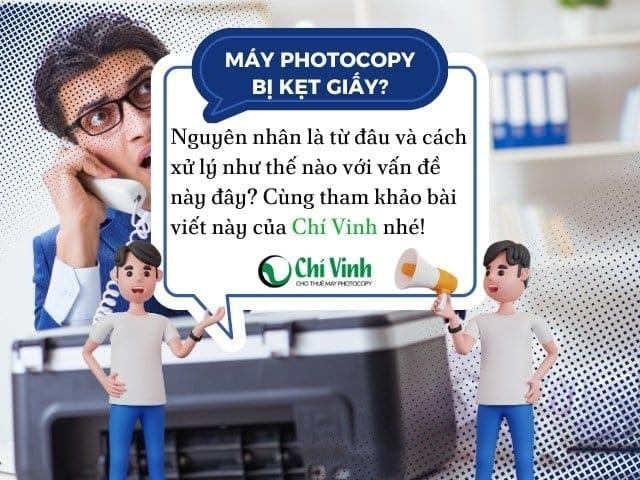 Máy photocopy dở chứng kẹt giấy, nên khắc phục thế nào?
