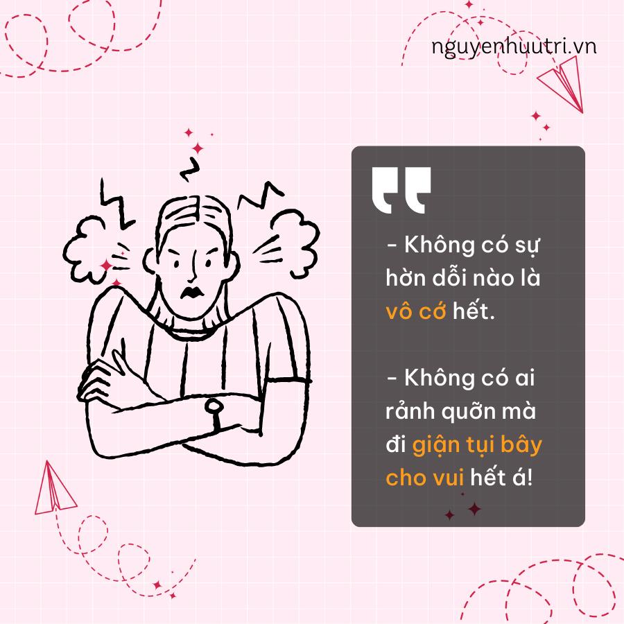 Khi yêu, mọi hờn dỗi vô cớ đều “có cớ”