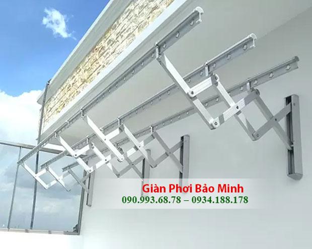 Giàn Phơi Thông Minh Gắn Tường, Xếp Ngang Hòa Phát