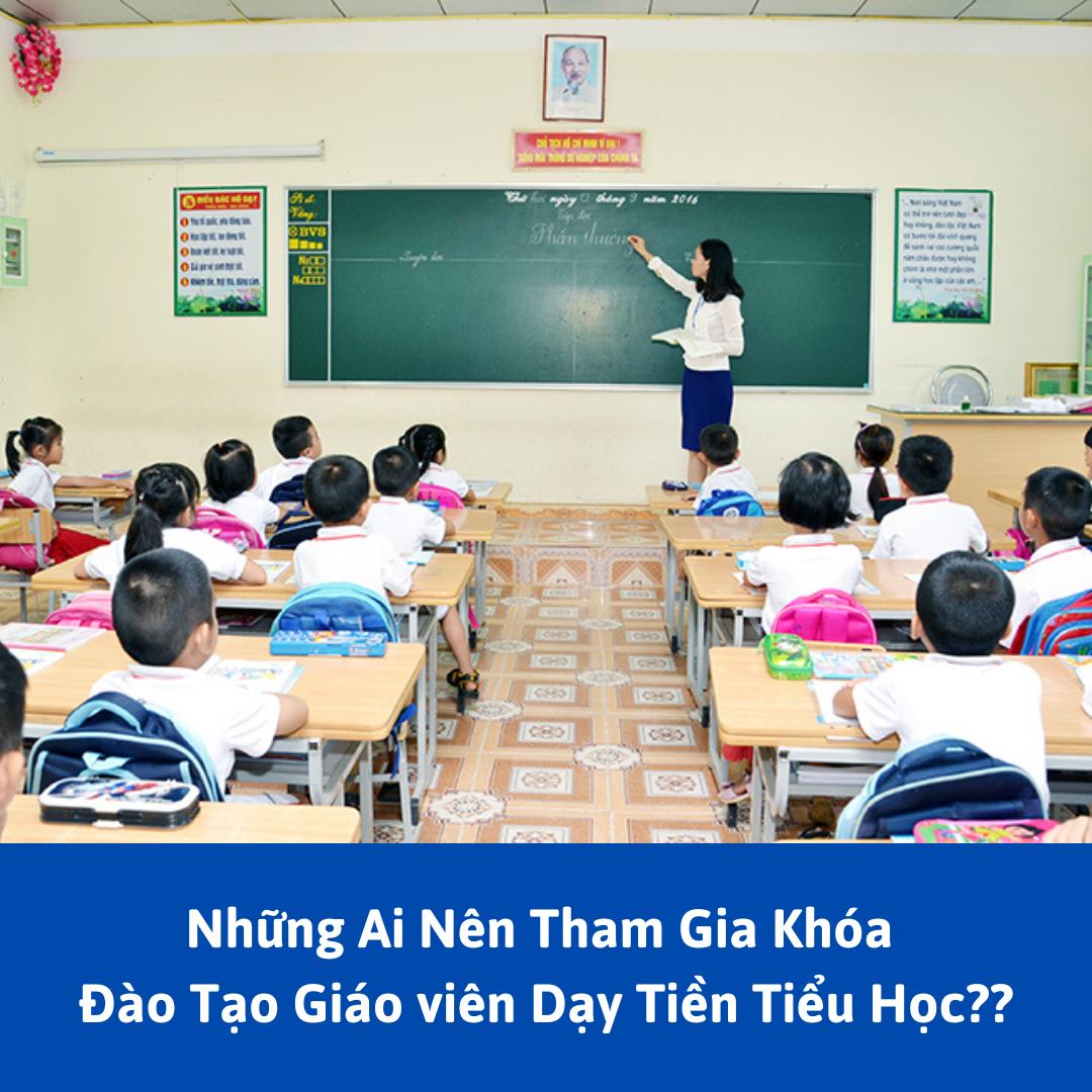 Khóa Đào Tạo Giáo Viên Tiền Tiểu Học