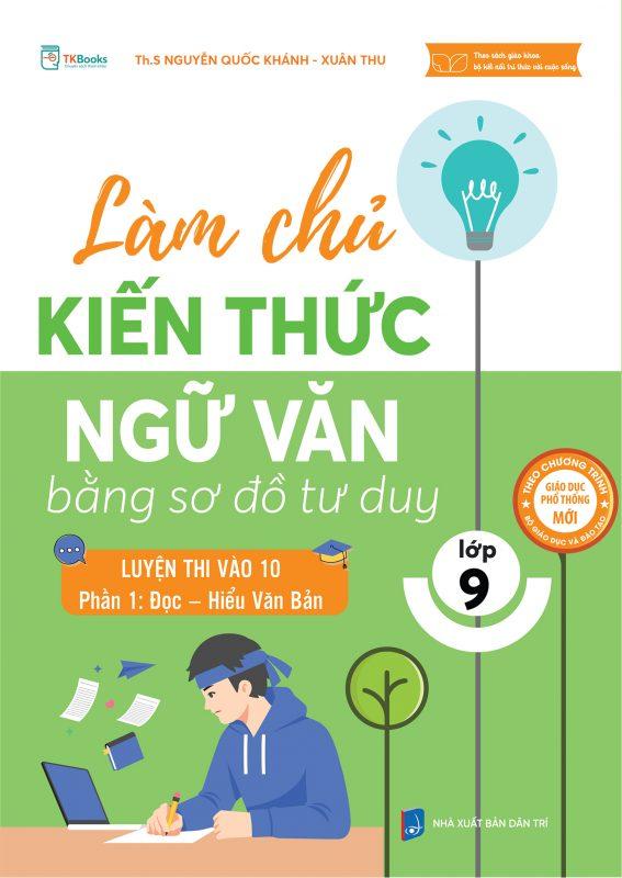 Làm chủ kiến thức Ngữ Văn bằng sơ đồ tư duy Lớp 9 luyện thi vào 10 Phần 1: Đọc – Hiểu văn bản
