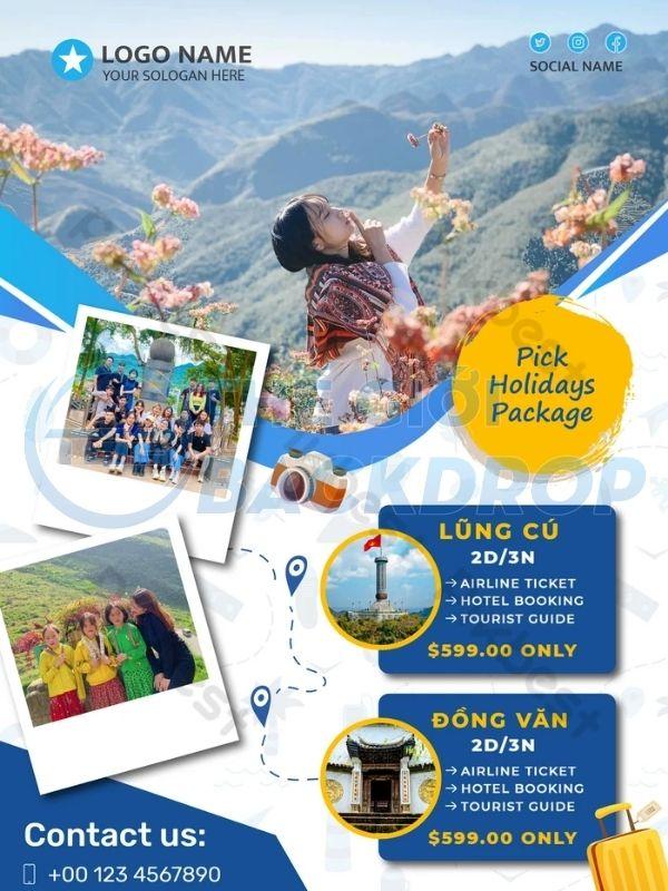 25+ mẫu poster du lịch ấn tượng và thu hút khách hàng