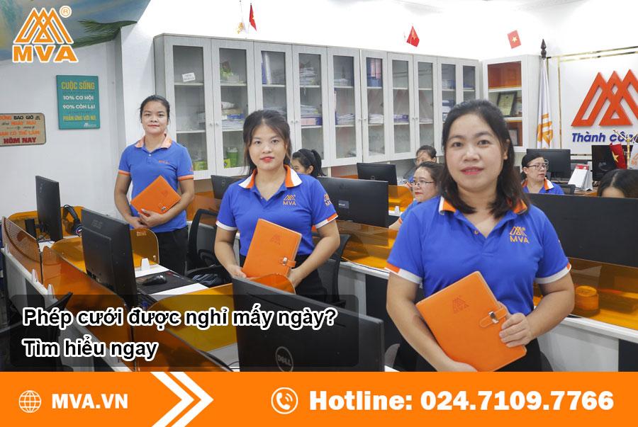 Phép cưới được nghỉ mấy ngày? Tìm hiểu ngay