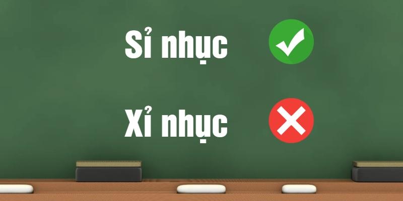Sỉ nhục hay xỉ nhục: Đâu là từ đúng chính tả tiếng Việt?