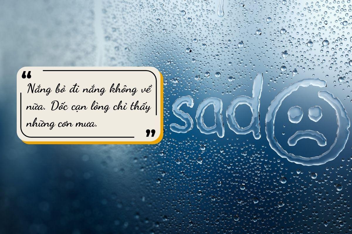 1001+ caption, STT mưa buồn tâm trạng, thả thính, hài hước đăng ảnh ngày mưa