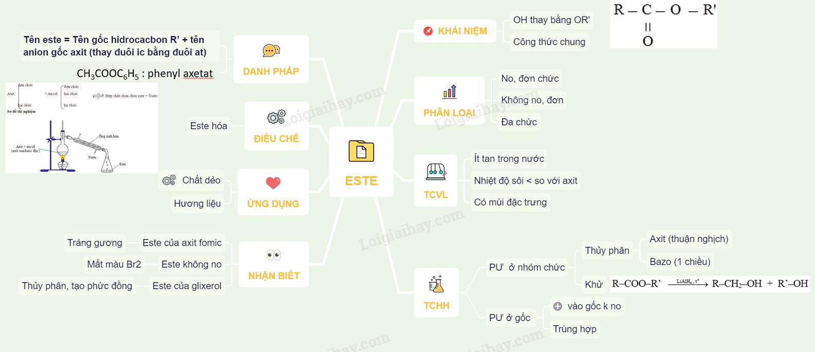 Lý thuyết về este