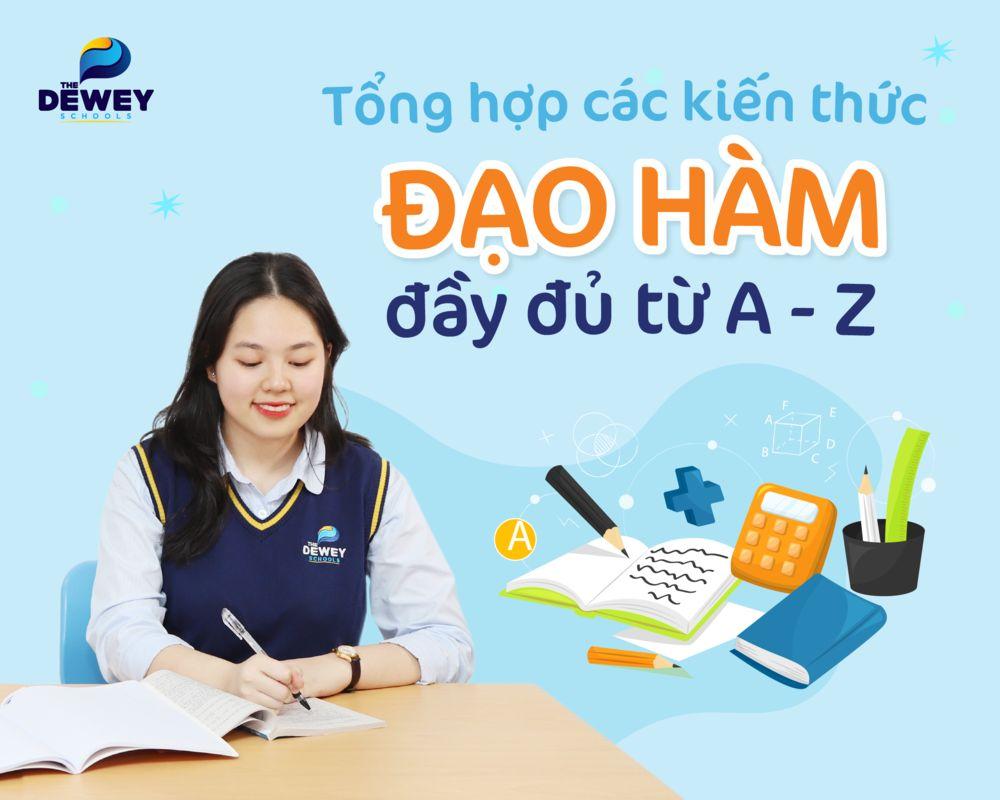 Tổng hợp các kiến thức Đạo hàm đầy đủ từ A – Z
