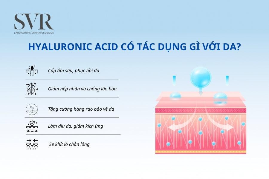 Hyaluronic Acid là gì? Tác dụng của hoạt chất HA đối với da