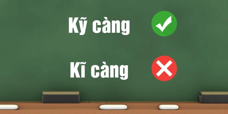 Cách phân biêt Kỹ càng hay kĩ càng: Từ nào đúng chính tả?
