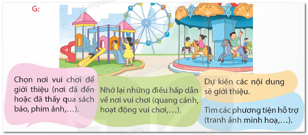Bài 8: Những điểm vui chơi lí thú trang 44 SGK Tiếng Việt lớp 5 tập 1 Kết nối tri thức