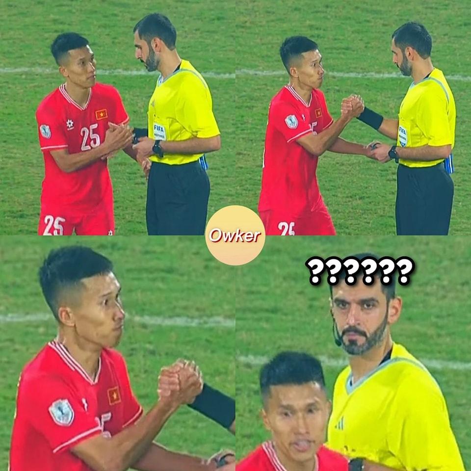 Doãn Ngọc Tân lại có meme mới sau trận thắng Thái Lan